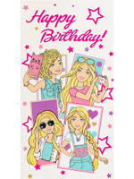 Конверт для денег OPTIMA "HAPPY BIRTHDAY!" ДЕВОЧКИ 164х85 мм,