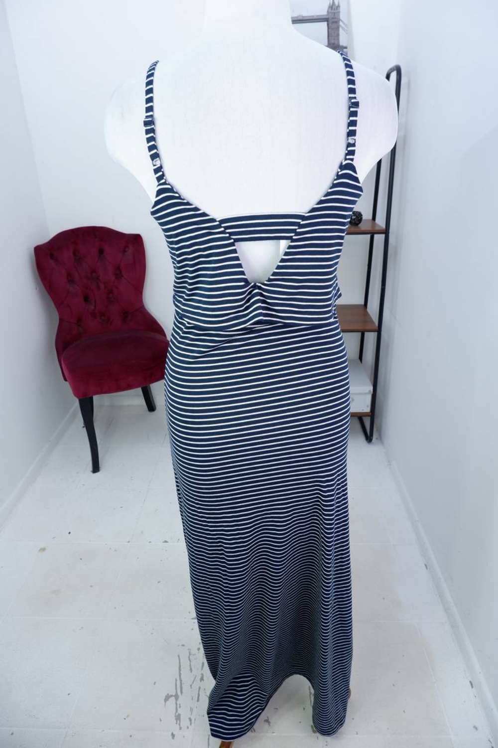 Сарафан Tom Tailor в морском стиле, маркировка М, визуально на 46 размер