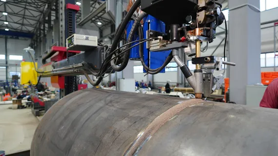 Подвесные однопроволочные головки для сварки под флюсом SAW типа INMZ9, INTEGRAL