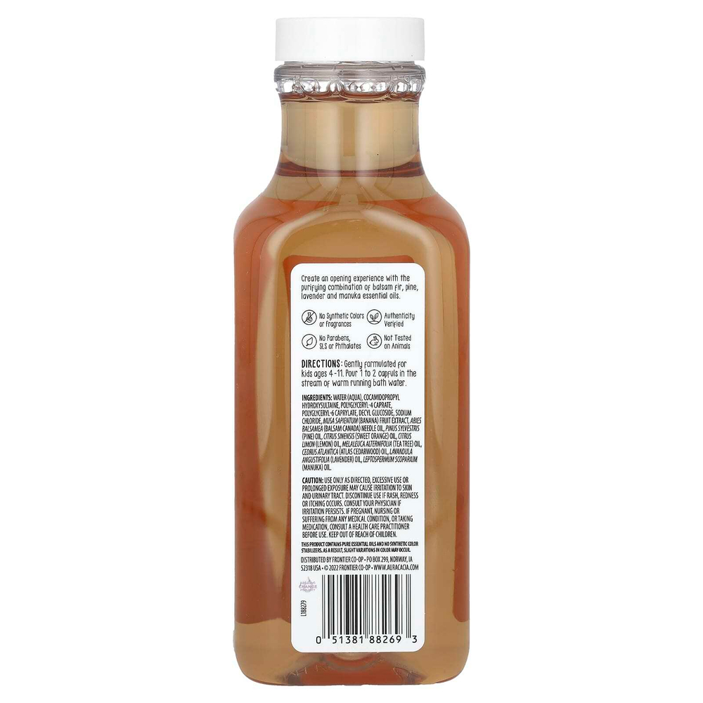 Aura Cacia, Kids, очищающая пена для ванн, 384 мл (13 жидк. унц.)