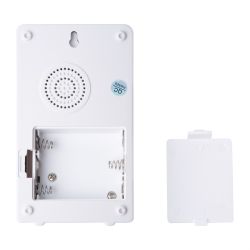 UDB-017W-R1T1-38S-150M-WH-BL Звонок беспроводной. Радиус действия 150м. Белый с черным. ТМ Uniel