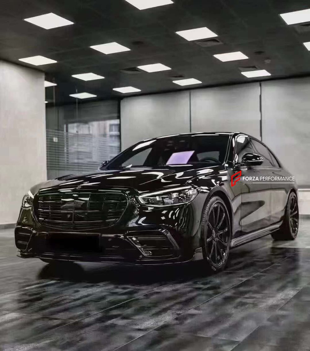 Карбоновый обвес для Mercedes Benz S Class AMG W223 2020+ АМГ Мерседес Бенц S класс