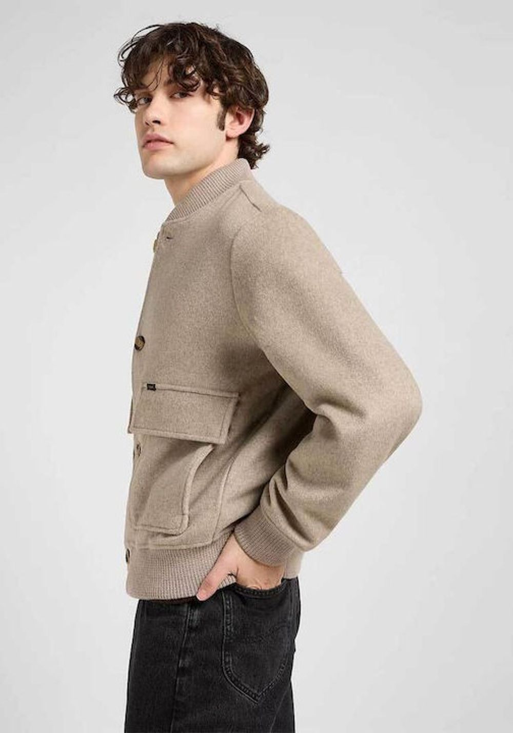 Куртка WOOL BOMBER JACKET 112371317
