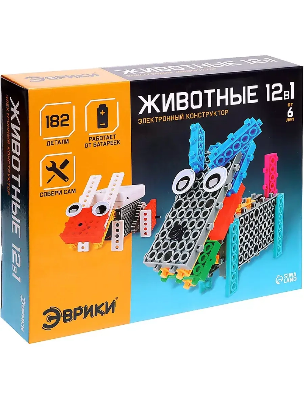 Электронный конструктор Животные