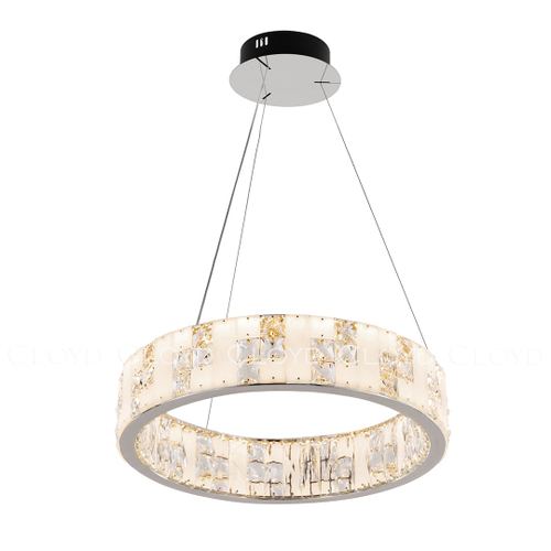 Люстра Cloyd PERSEFONA C1 / Ø48 см - никель (арт.11225)