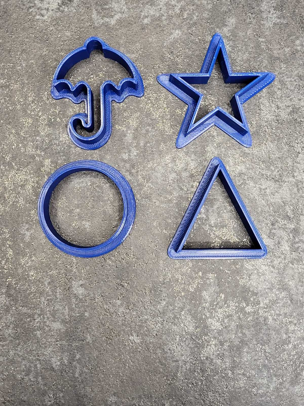 Комплект форм для печенья/пряника "Игра в кальмара"