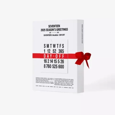 Календарь SEVENTEEN - 2025 SEASON’S GREETINGS Seventeen's Vacation : Day-off