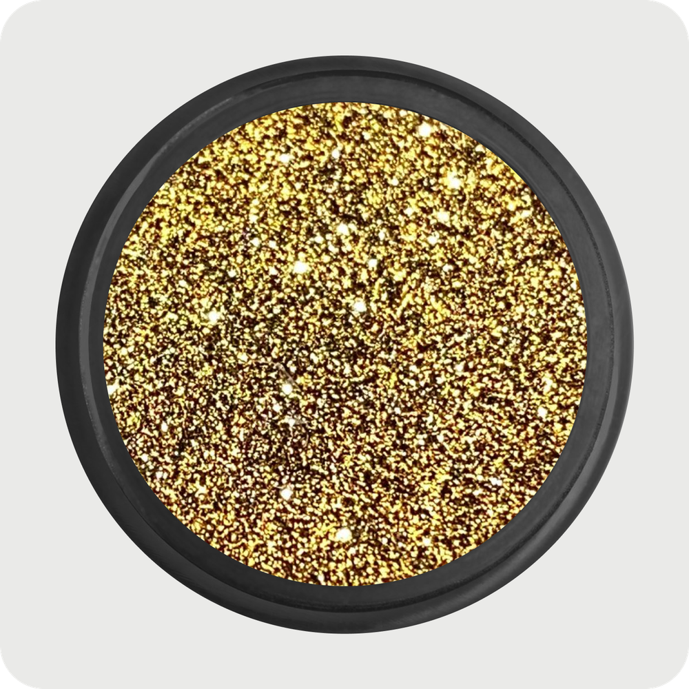 Светоотражающий Flash glitter яркое золото - 7066