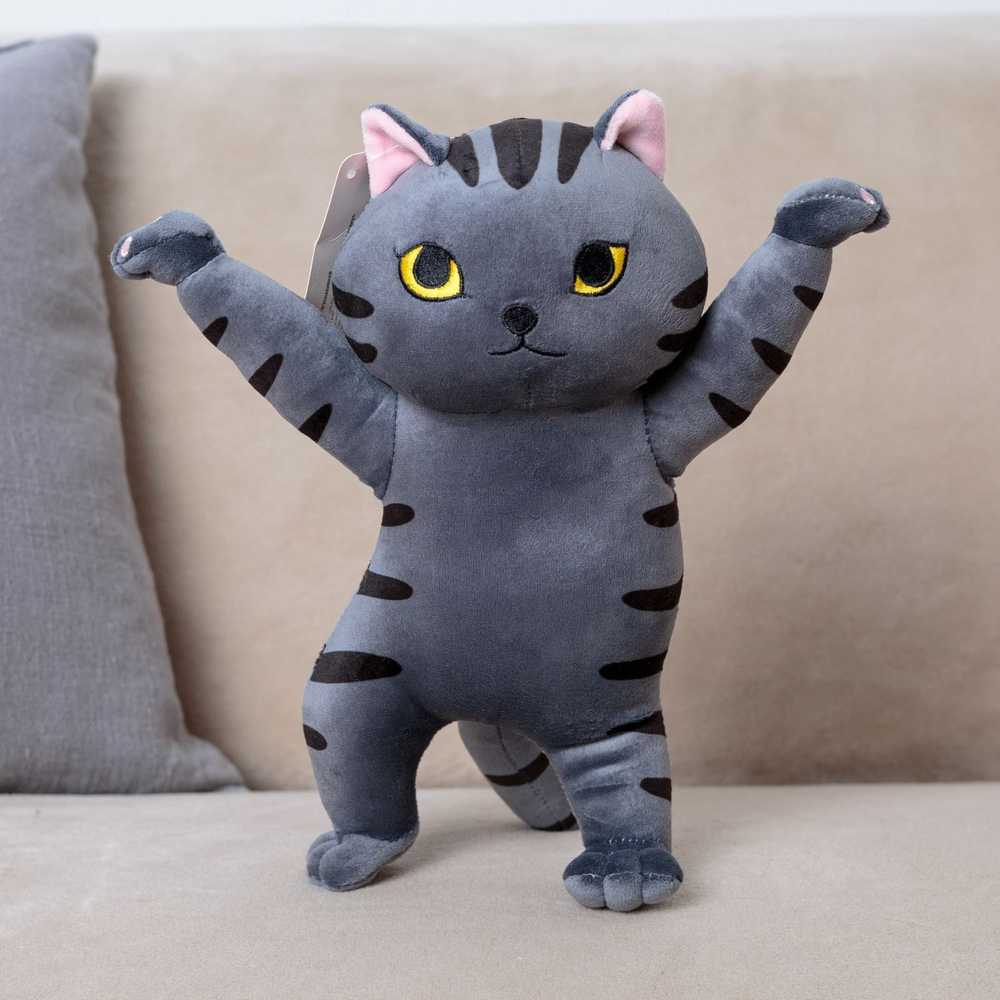 Мягкая игрушка подушка Кот Ниндзя для девочек и мальчиков