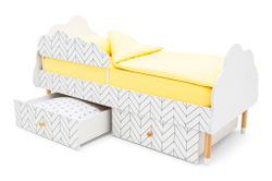 Детская кровать Бельмарко Stumpa Облако Ёлочки