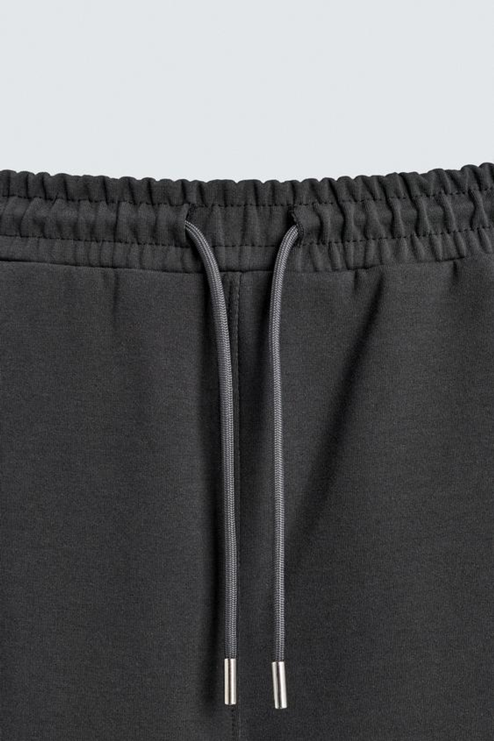 ZARA ДЖОГГЕРЫ КАРГО ИЗ ТКАНИ ИНТЕРЛОК, МЯГКИЙ СЕРЫЙ