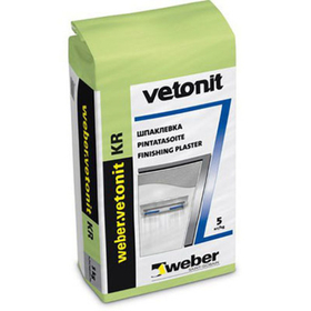 Шпатлевка полимерная Weber-Vetonit KR белый 5 кг