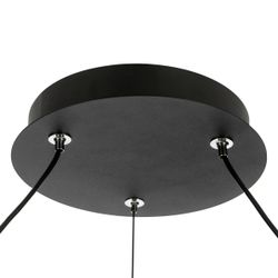 Citilux Дуэт CL719401 LED Люстра подвесная Черная