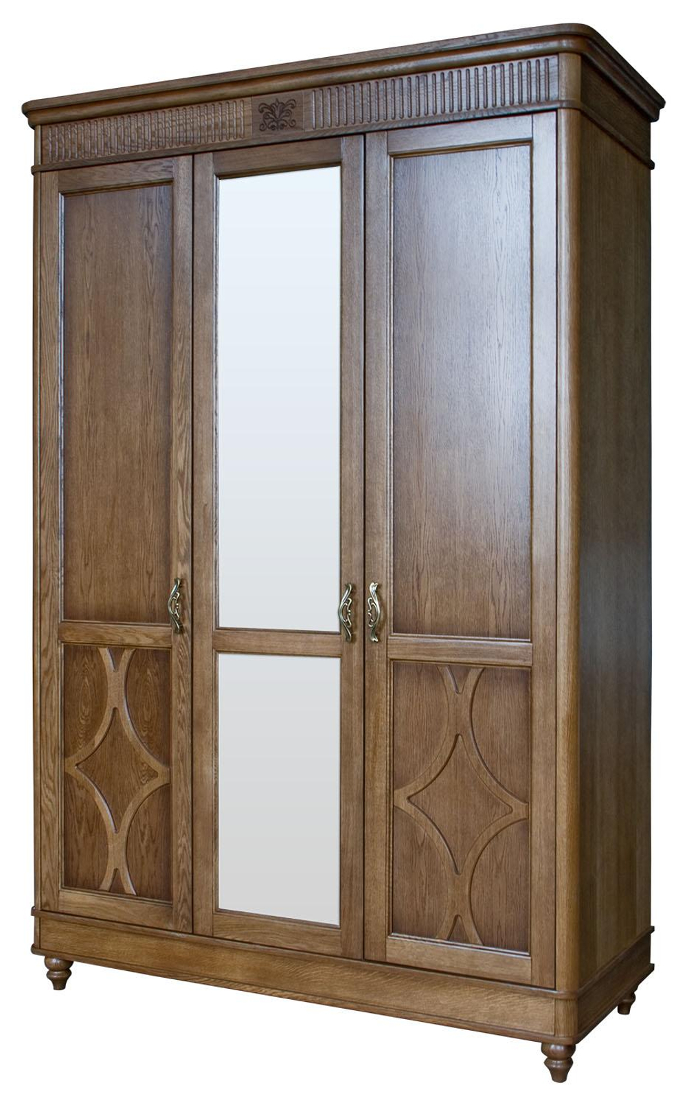 Шкаф для одежды 3д «Юстина» БМ2.691.1.03-01(2358-01)