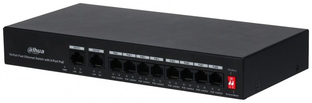 Коммутатор Dahua DH-PFS3010-8ET-65