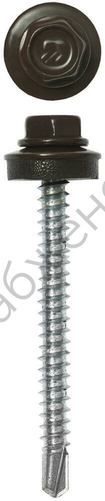 ЗУБР СКД 8028 50 х 4.8 мм, зем.-коричн., кровельный саморез, 1200 шт (4-300310-48-050-8028)