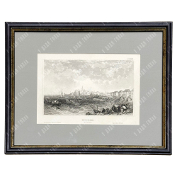 Кострома. Гравюра на стали. Хильдбургхаузен, Германия. Сер. XIX века.