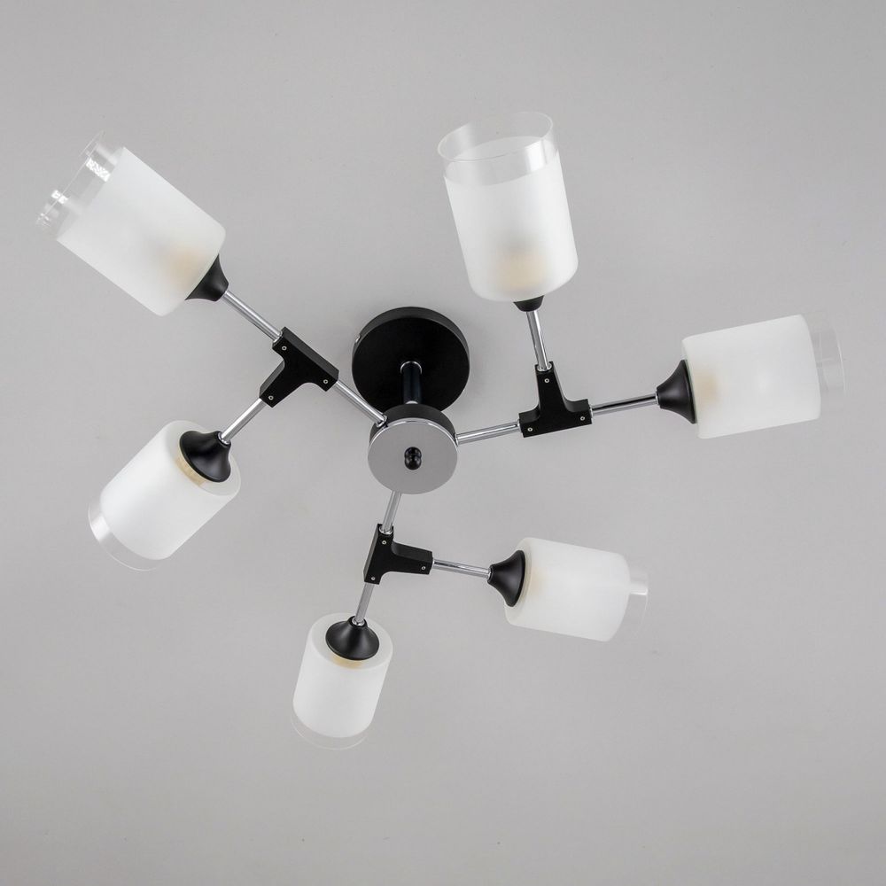 Citilux Эрик CL136165 Люстра потолочная Чёрная