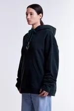 Худи Гербарий Ландыш Light Темно-зеленый