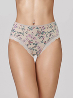 Трусики-слипы Linda с цветочным рисунком (Размер: L) (Цвет: бежевый)