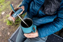 Термостакан Klean Kanteen Rise Tumbler 26oz Straw Lid (770 мл) Brittany Blue