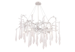 Люстра Crystal Lux REINA SP8 D1000 SILVER PATINA