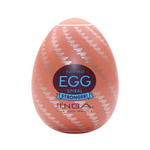 Мастурбатор-яйцо Tenga Egg Spiral (Цвет: оранжевый)