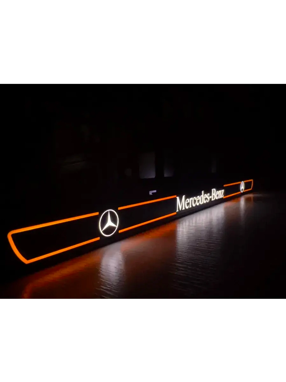 Рамка для номера с подсветкой O.L. 2.0 Mercedes-Benz.