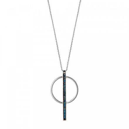 Колье Fiore Luna B2002SW-N09.23 BL/S