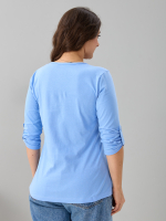Лонгслив ЛНк-005/голубой