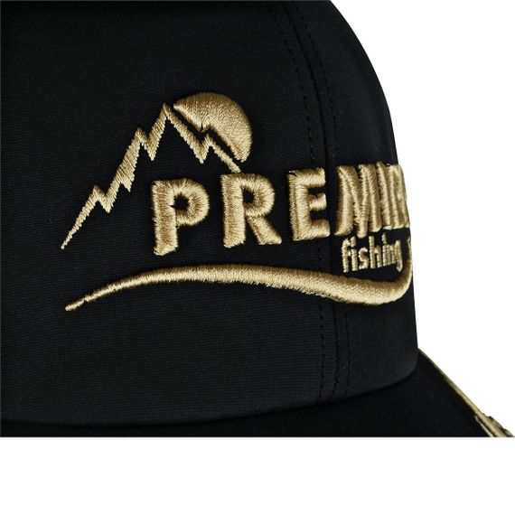 Бейсболка Premier цв.черный б/р