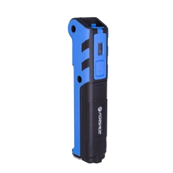 Лампа светодиодная аккумуляторная с магнитом(5W/3WCOB,150/360Lumen,3.7V,2000mAh,t зарядки 4ч,USB провод,защита гнезда зарядки,поворотная 270гр) Forsage F-EL2301