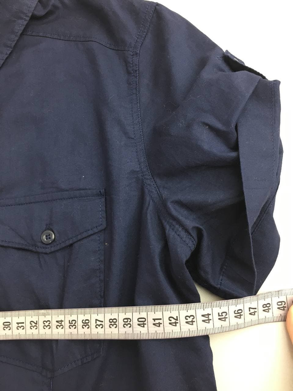 Рубашка Terranova с коротким рукавом 44 размер