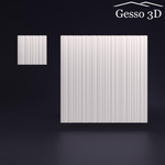 Гипсовая 3D панель Fusion