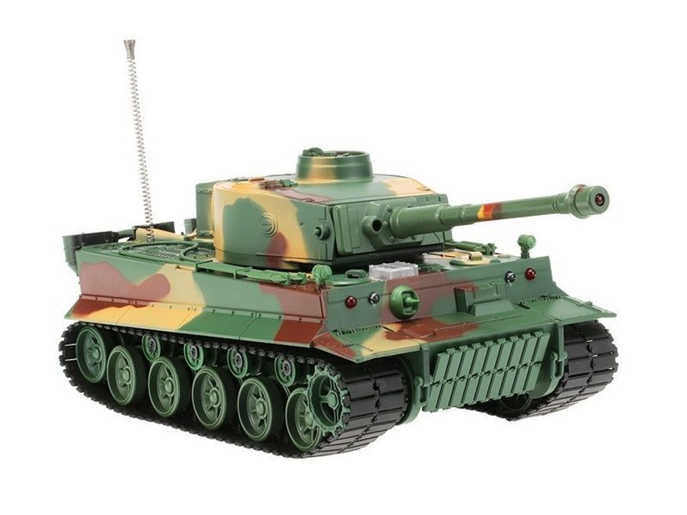 Р/У танк Heng Long 3828-1 Tiger I ИК-версия 1/26, полное управление, свет и звук, идеален для танковых боев