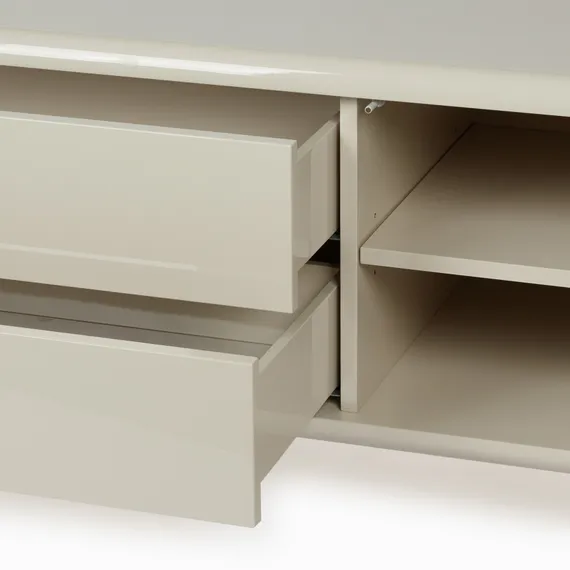 ТВ-Тумба Camilla 240 см, бежевый глянец