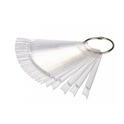 Палитра на кольце BeautyPro Арт.600002 ПРОЗРАЧНАЯ на 50 шт.(КВАДРАТ)