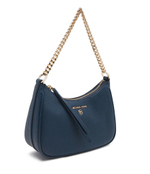 Кожаная сумка хобо Michael Kors - темно-синий(32F3GT9C1L)