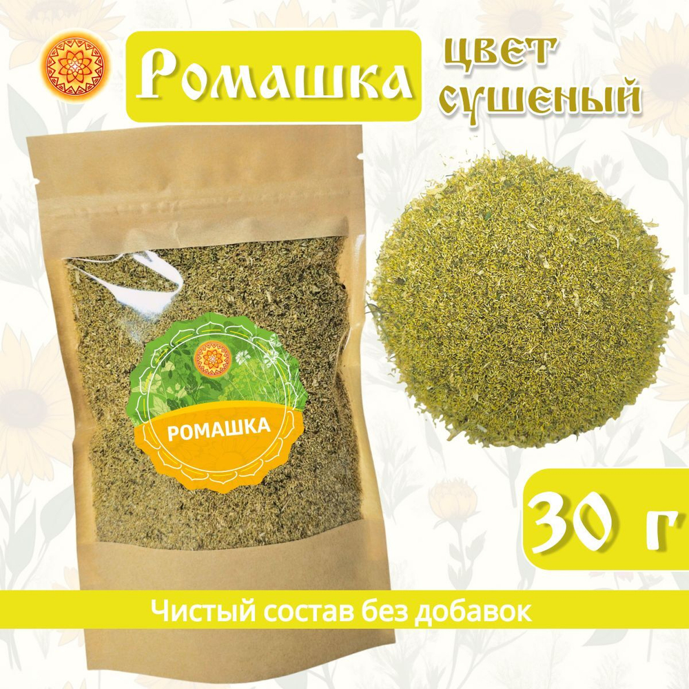 Ромашка цветки измельченные.