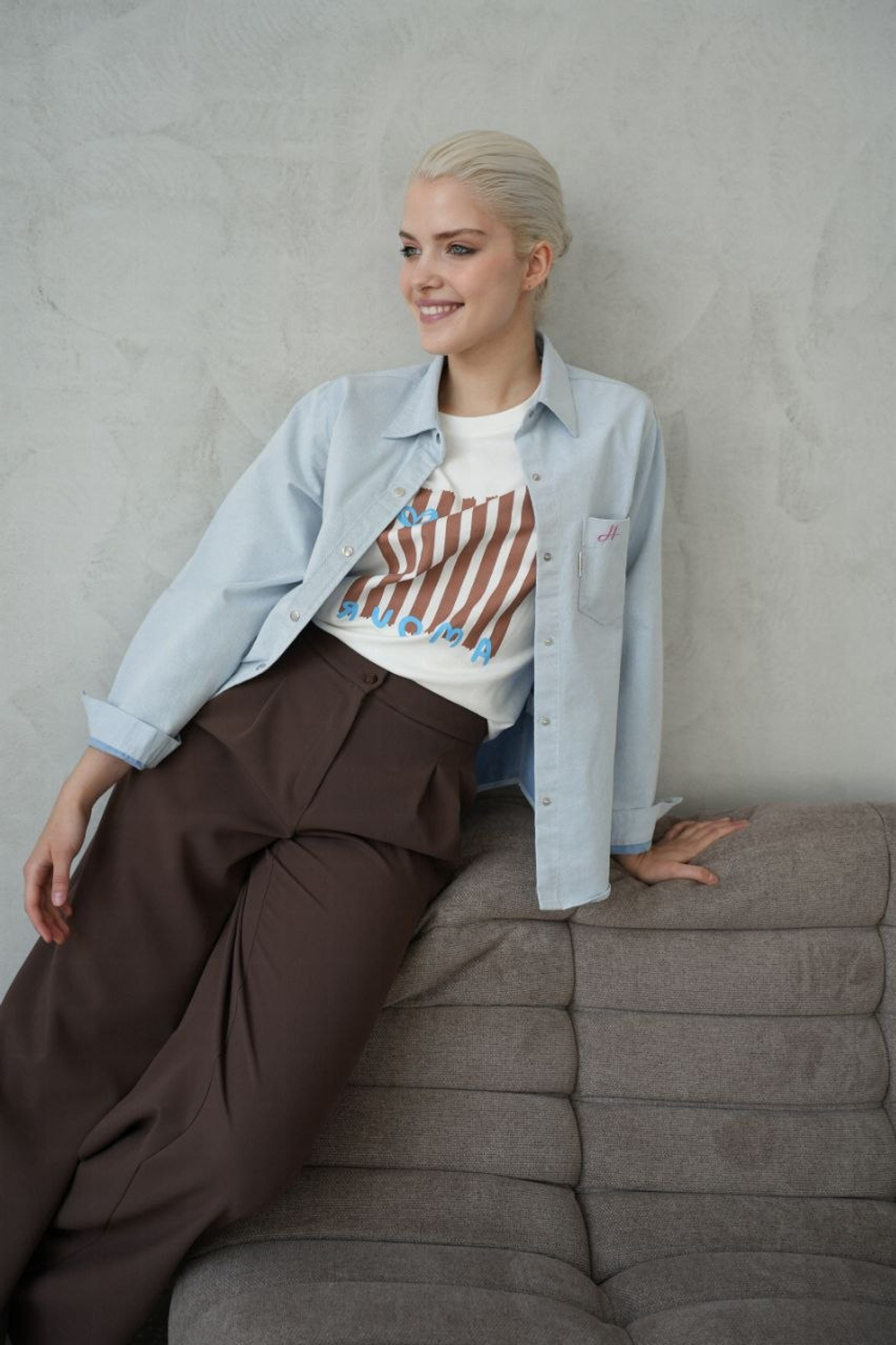 Рубашка женская 811