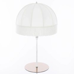 Citilux Базель CL407921T Торшер патина со столиком и бежевым абажуром