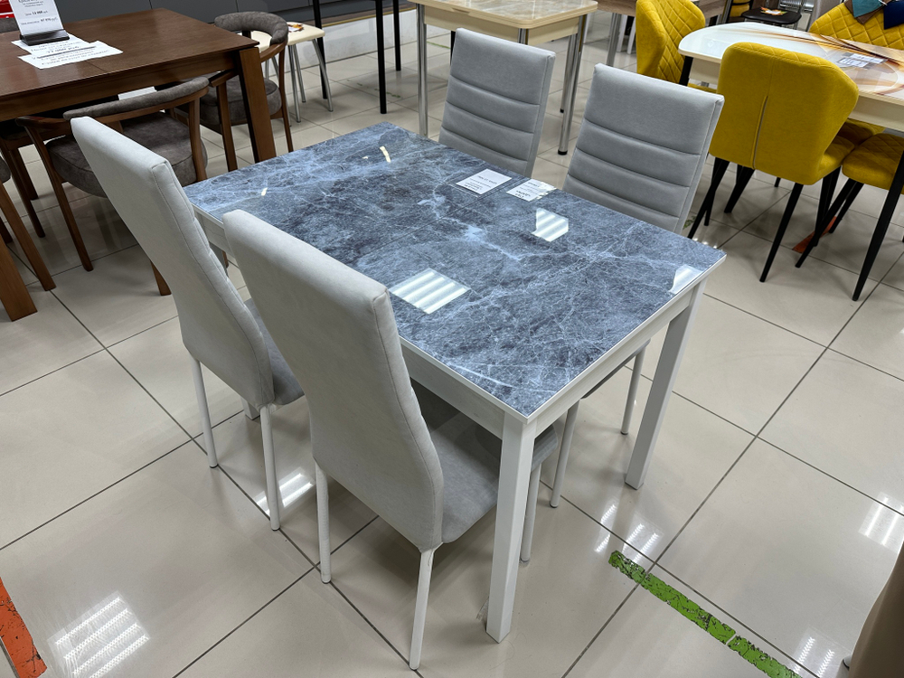 Стул на металлическом каркасе Дюк