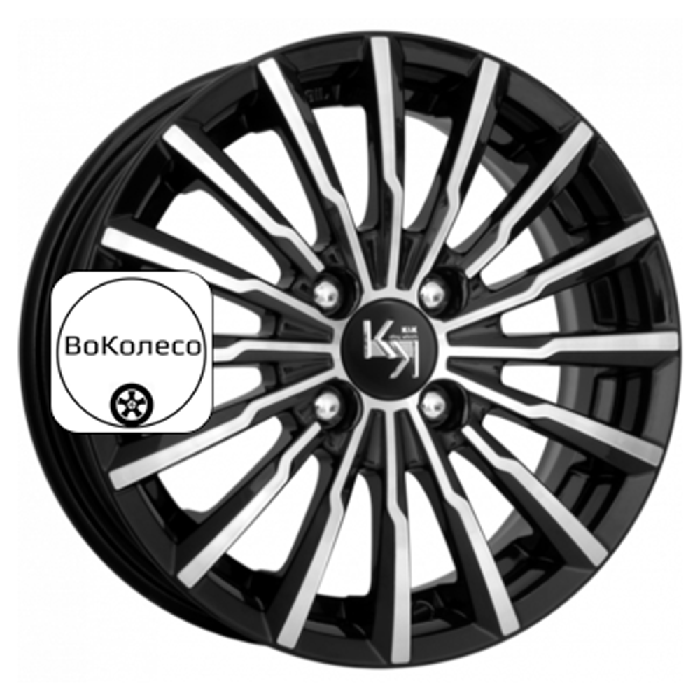 7x17/5x114,3 ET50 D67,1 Акцент-оригинал (КС562) Алмаз черный K&K