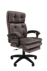 Кресло   Chairman Home 442 Россия ткань Т-55 серый