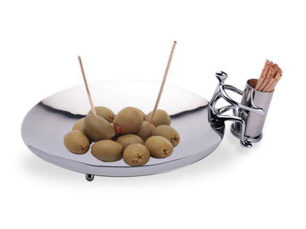 Mukul Goyal Блюдо для оливок БАЗАР, большое MG118