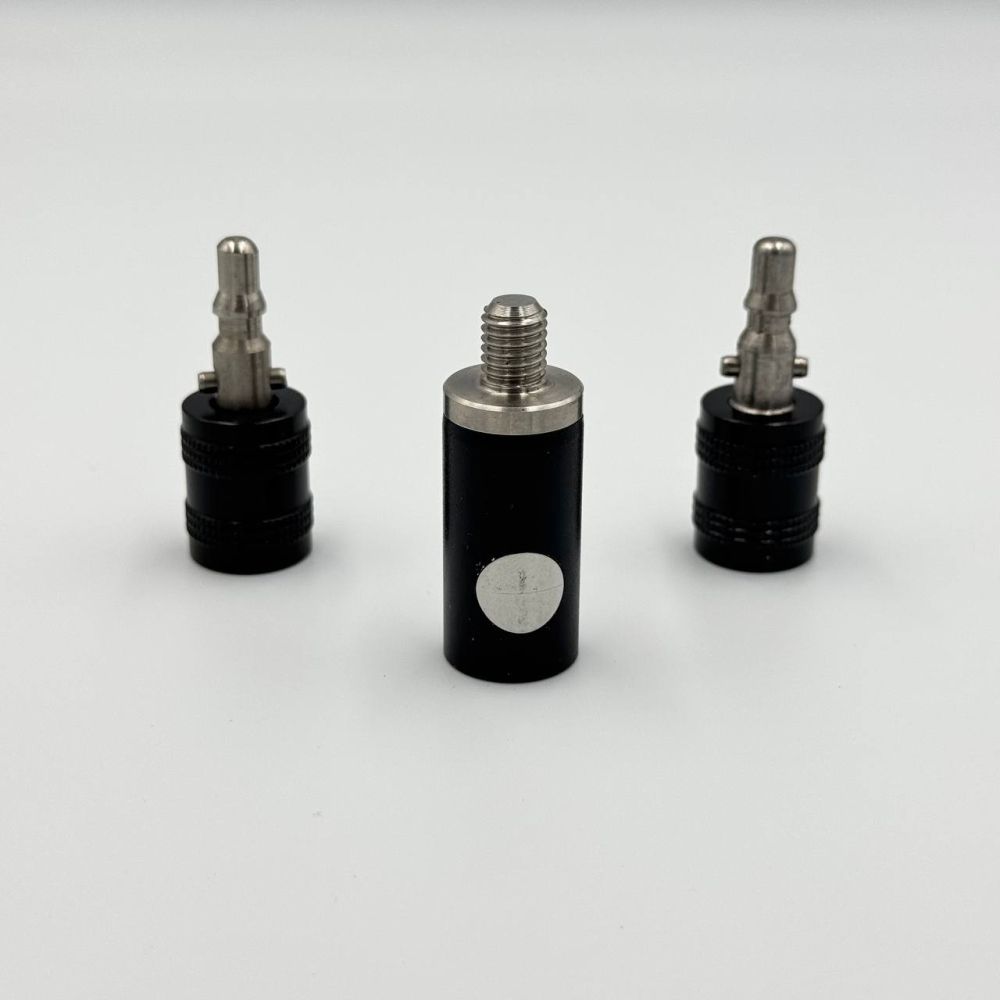 Быстроразборный разъем для головы подсачека (1+2), цвет черный