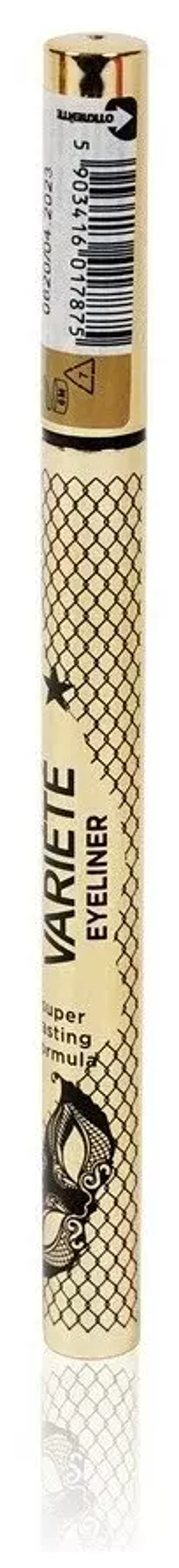 "Eveline" Variete Ultra Black водостойкая подводка-фломастер Суперстойкая формула 24Ч (*3*36)