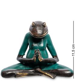 24-104-02 Фигура «Лягушка» бронза (о.Бали)