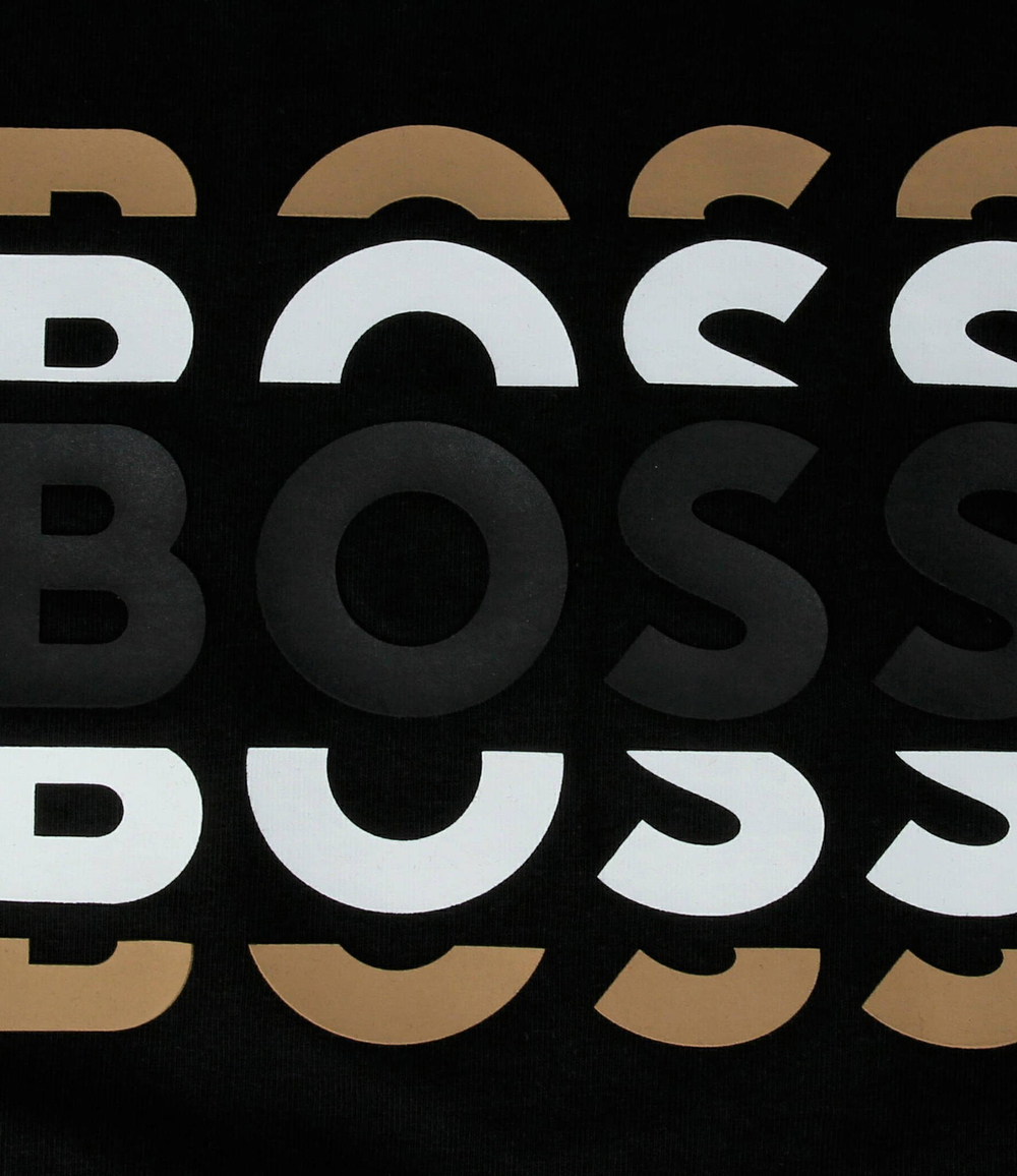 Футболка BOSS Kidswear - черный(J25O72)