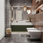 Кварцвиниловая плитка CronaFloor Stone BD-1790-10 Торнадо Дымчатый